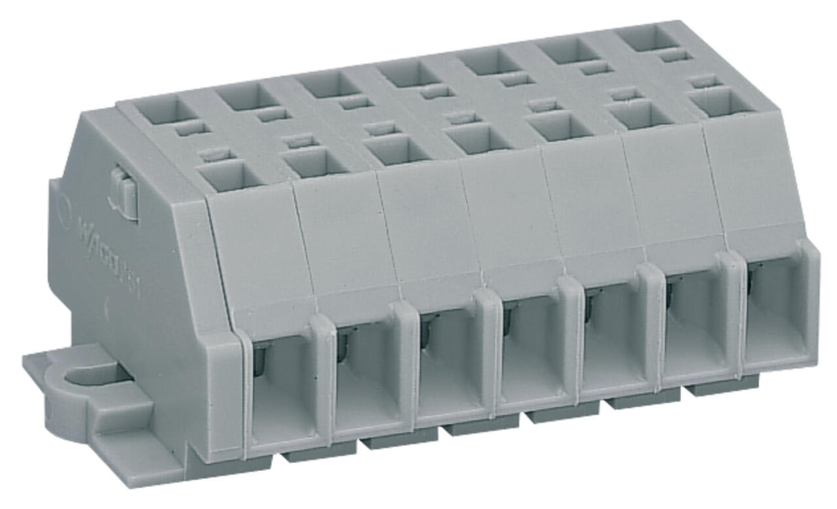 WAGO Klemmleiste 0,08-2,5qmm 24A 7p gr Serie 261 261-107/341-000 Thermopl