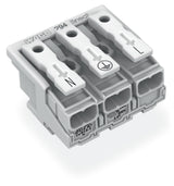 WAGO Klemmleiste 0,5-2,5qmm 24A 3p 30mm Serie 294 294-8013 Thermopl ws Federzug