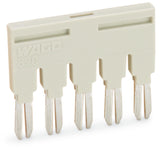 WAGO Querverbinder 5p steckb isol 18A Serie 870 870-405 m.Berühr.schutz