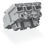 WAGO Klemmleiste 0,5-2,5qmm 24A 3p 30mm Serie 294 294-8113 Thermopl ws Federzug