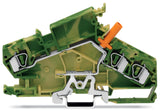 WAGO Schutzleiter-Reihenklemme 0,2-6qmm Serie 282 282-868 gn/ge 1Etage TS35