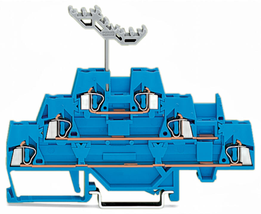 WAGO Reihenklemme 3Etagen 2kl bl 20A Serie 280 280-551 TS35