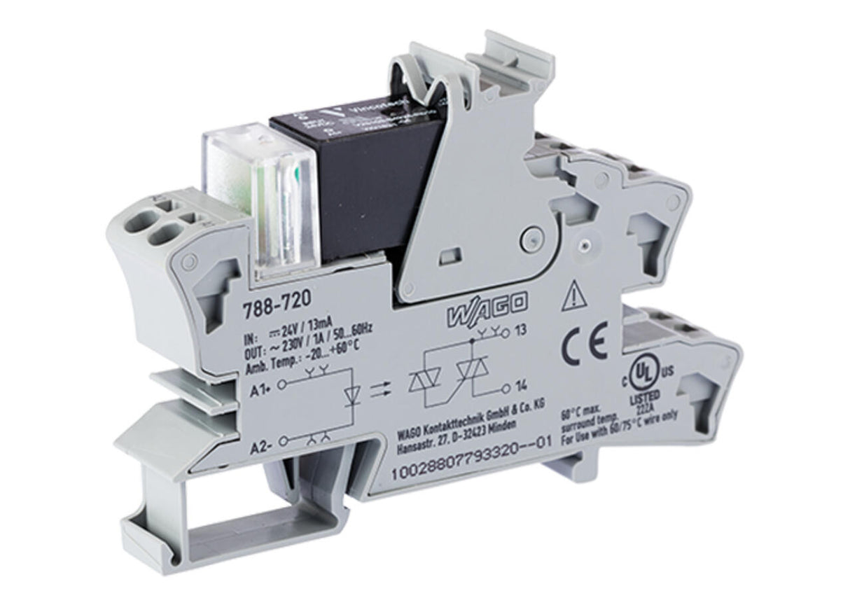 WAGO Optokoppler 24V 1A 24-240V elektr Serie 788 788-720