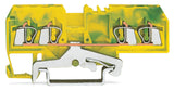 WAGO Schutzleiter-Reihenklemme gn/ge Serie 280 280-677/999-950 0,08-2,5qmm