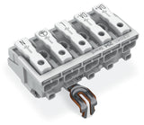 WAGO Klemmleiste 0,5-2,5qmm 24A 5p 50mm Serie 294 294-8235 Thermopl ws Federzug