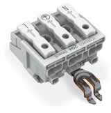 WAGO Klemmleiste 0,5-2,5qmm 24A 3p 30mm Serie 294 294-8313 Thermopl ws Federzug