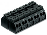 WAGO Klemmleiste 0,5-4qmm 32A 5p 60mm sw Serie 862 862-1525/999-950 Thermopl