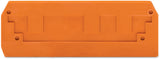 WAGO Abschl/Zwischenplatte rastb or Serie 284 284-339