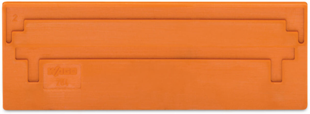 WAGO Zwischenplatte rastb or Serie 284 284-340
