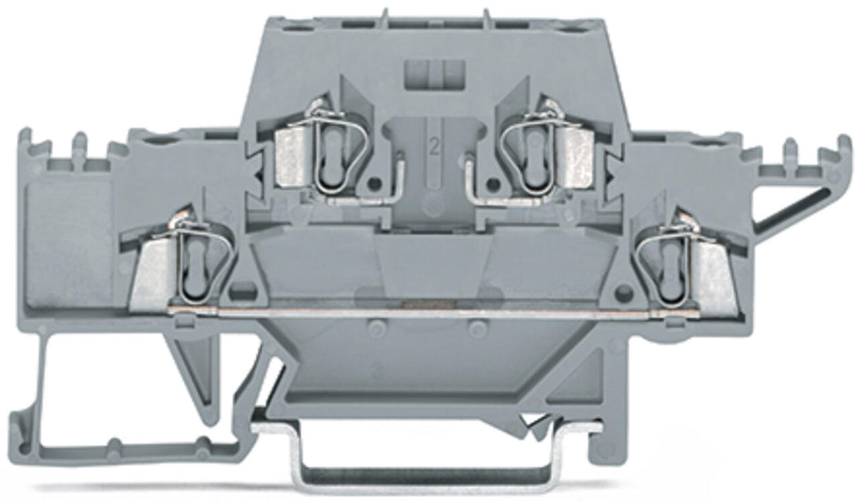 WAGO Reihenklemme 0,08-2,5qmm 2Etagen gr Serie 280 280-528 2kl 6A TS35