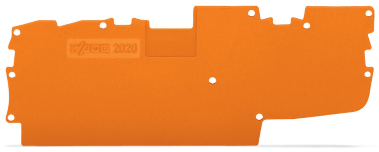 WAGO Abschl/Zwischenplatte rastb or Serie 2020 2020-1492