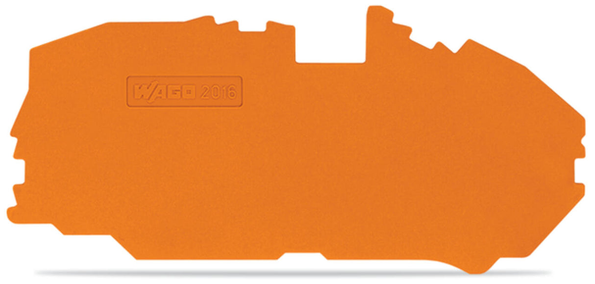 WAGO Abschl/Zwischenplatte rastb or Serie 2016 2016-7692