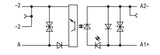 WAGO Optokoppler 2-6,25V 0,0075A 3-60V Serie 859 859-793 Transistor LED
