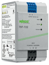 WAGO Gleichstromversorgung 22-28V 120W Serie 787 787-722 85-264VUC 5A 230VA
