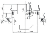 WAGO Elektronik-Leergehäuse 56x6x91mm Serie 859 859-501 IP20 Kst unbeh