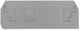 WAGO Abschl/Zwischenplatte rastb gr Serie 283 283-350