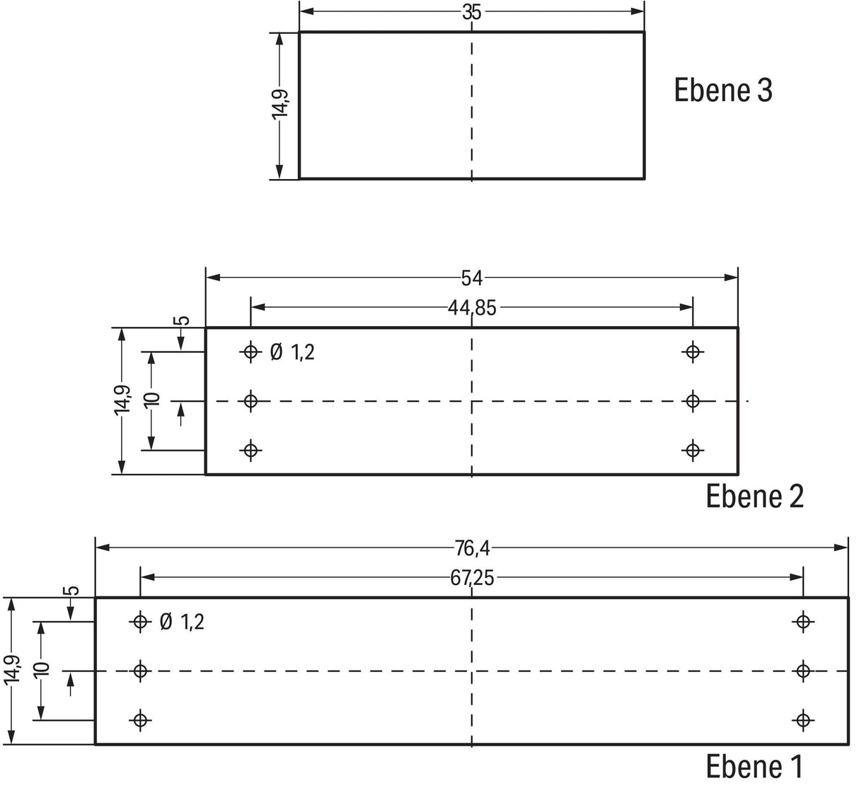 WAGO Leiterplattenklemme Ersatzteil Serie 789 789-128