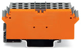 WAGO Verteilerblock 1Etage 12kl gr 10A Serie 280 280-763 TS35