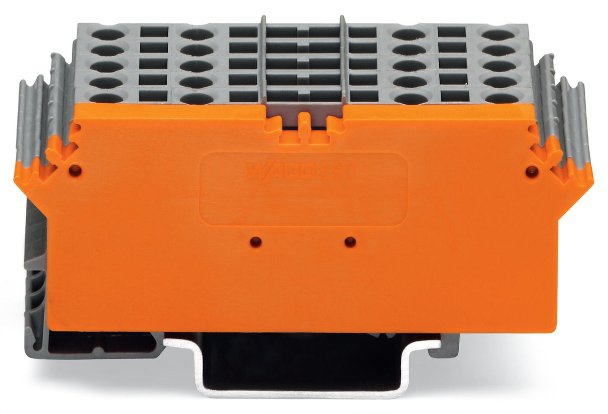 WAGO Verteilerblock 1Etage 20kl gr 10A Serie 280 280-765 TS35