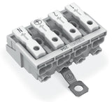 WAGO Klemmleiste 0,5-2,5qmm 24A 4p 40mm Serie 294 294-4414 Thermopl ws Federzug