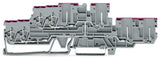 WAGO Reihenklemme 2Etagen 4kl gr 16A Serie 870 870-138 TS35