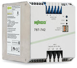 WAGO Gleichstromversorgung 22-28V 480W Serie 787 787-742 325-575VUC 20A 6TE