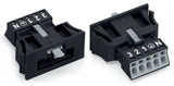 WAGO Gerätestecker 5p ger Snap/schraub Serie 890 890-715 Federzug 400V 13A hfr