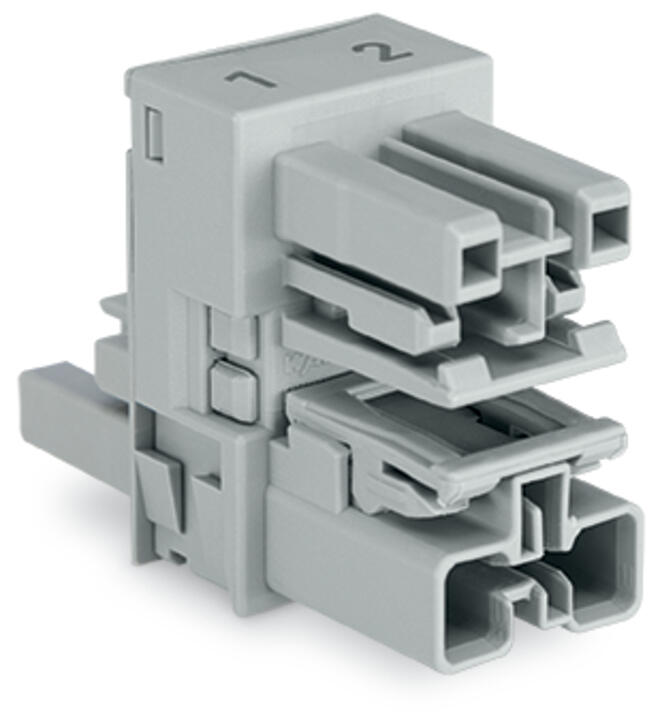 WAGO H-Verteiler PA 2Eing 2p 4Ausg 250V 770-1608 25A IP20 hfr