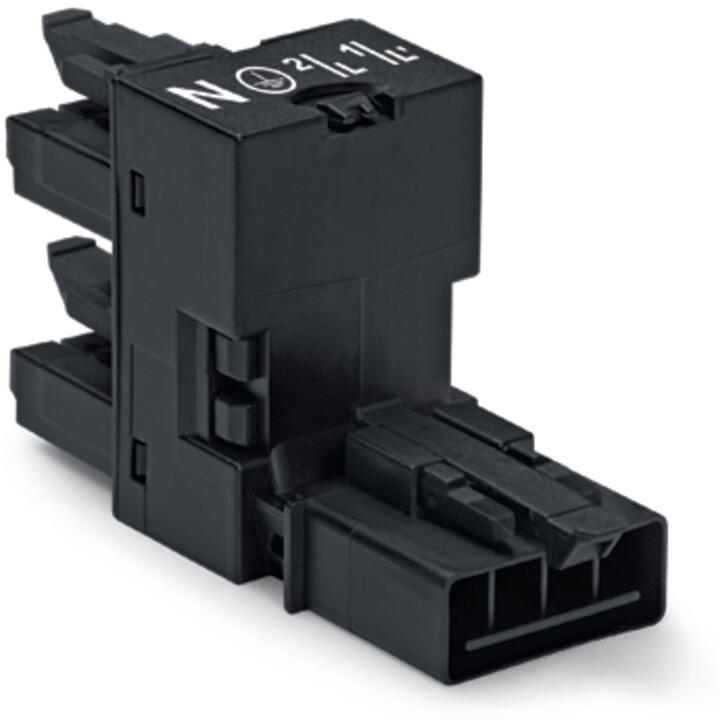WAGO H-Verteiler PA 4Eing 4p 8Ausg 400V Serie 890 890-945 16A IP20 hfr