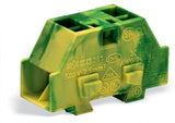 WAGO Klemmleiste 0,08-2,5qmm 24A 1p 10mm Serie 261 261-357 Thermopl gn/ge