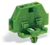 WAGO Klemmleiste 0,08-1,5qmm 18A 1p 5mm Serie 260 260-317 Thermopl gn/ge