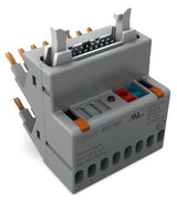 WAGO Übergabemodul 14p V 1A Steckanschl 8f, INPUT 857-981 Flachstecker
