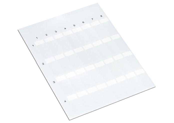 WAGO Kabelmarkierung ws Etikett 3-8mm Serie 211 211-150 Kst 35x17mm Textf