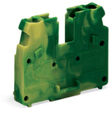 WAGO Klemmleiste 0,08-4qmm 24A 1p 5mm Serie 869 869-327 Thermopl gn/ge