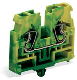 WAGO Klemmleiste 0,08-2,5qmm 24A 1p 5mm Serie 869 869-337 Thermopl gn/ge
