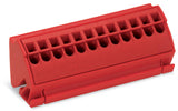 WAGO Sammelschienenklemme 96A 4qmm B75mm Serie 812 812-103 3/10mm Flachschiene