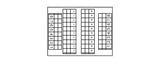 WAGO Übergabemodul 36p 125V 1A Federzug Serie 289 289-664 Steckanschl TS35