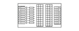 WAGO Übergabemodul 36p 24V 1A Federzug Serie 289 289-665 Steckanschl TS35