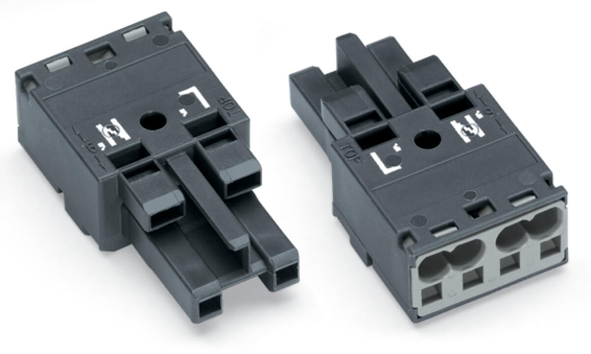 WAGO Steckverbinder Gebäude Buchse 2p Serie 770 770-1162 Federzug 250V 25A