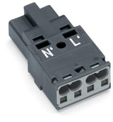 WAGO Steckverbinder Gebäude Stecker 2p Serie 770 770-1172 Federzug 250V 25A