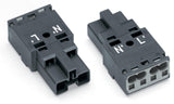 WAGO Steckverbinder Gebäude Stecker 2p Serie 770 770-1172 Federzug 250V 25A
