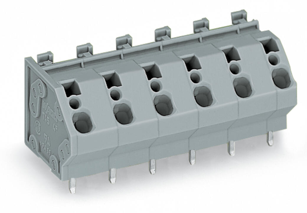 WAGO Printklemme 9f 1re gr RM=10 Serie 745 745-209 Federzug/Löt