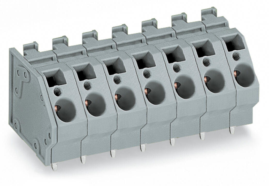 WAGO Printklemme 7f 1re gr RM=10 Serie 745 745-357 Federzug/Löt 0,2-6qmm