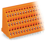 WAGO Printklemme 16f 3re sw RM=5,08 Serie 737 737-416/000-004 Federzug/Löt