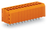 WAGO Printklemme 3f 1re or RM=3,81 Serie 739 739-333/001-000 Federzug/Löt