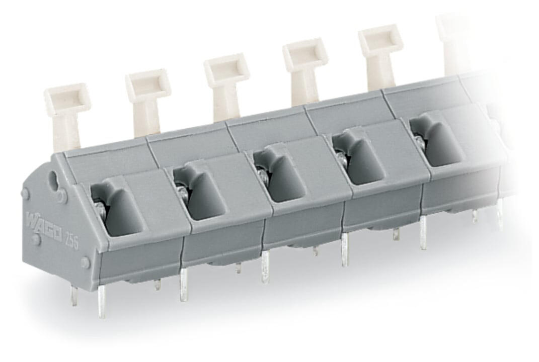 WAGO Printklemme 5f 1re lgr RM=10,16 Serie 256 256-605/000-009/999-950 Federz