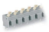 WAGO Printklemme 2f 1re gr RM=10,16 Serie 257 257-602/333-000 Federzug/Löt
