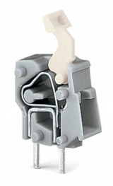WAGO Printklemme 1f 1re gr RM=5,08 Serie 257 257-451 Federzug/Löt