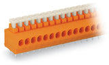 WAGO Printklemme 4f 1re or RM=3,81 Serie 235 235-104/330-000 Steckklemm/Löt