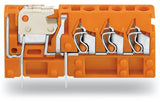 WAGO Printklemme 3f 1re or RM=5,08 Serie 742 742-158 Federzug/Löt